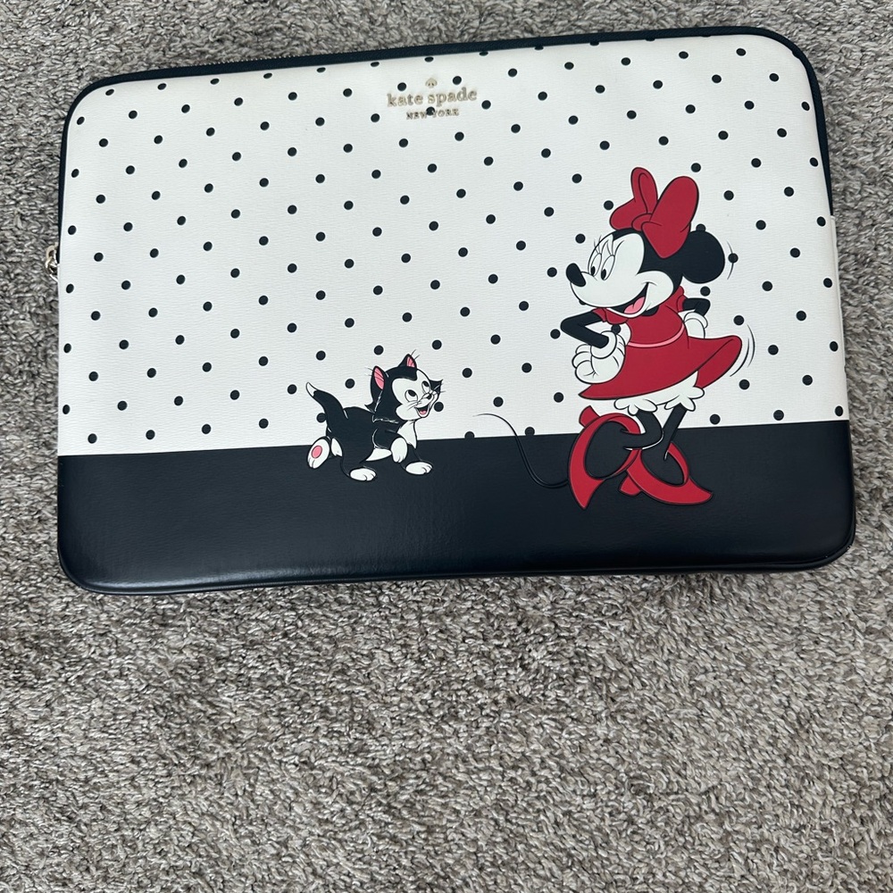 Kate Spade Minnie Mouse Polka Dot Laptop Sleeve